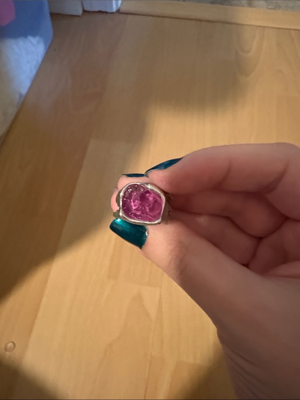 Free People purple geode Statement Ring